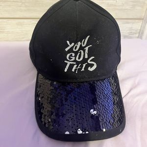 Black Baseball Cap from Justice